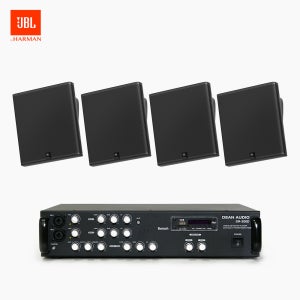 JBL SLP14T 벽부형 방수스피커 100W + SR-350D 앰프