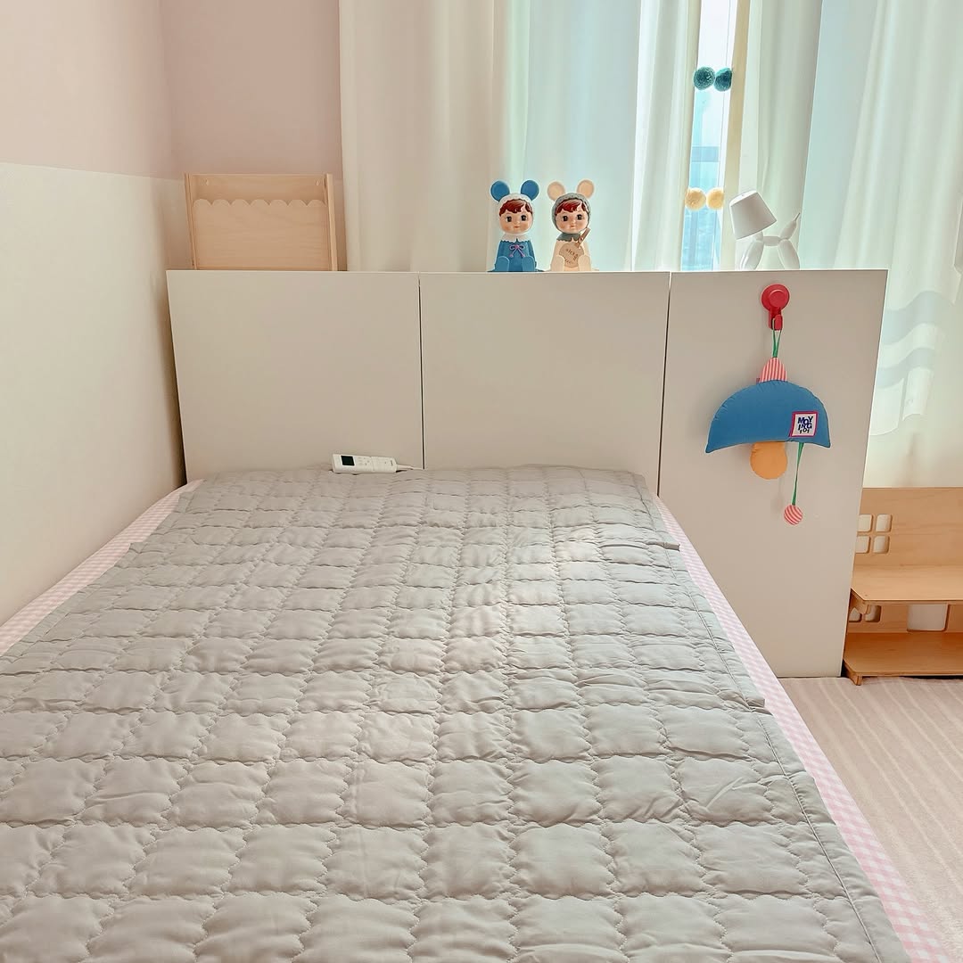 보국 전기요 엔슬립 상하분리 탄소매트 온열 카본매트 전기장판 싱글