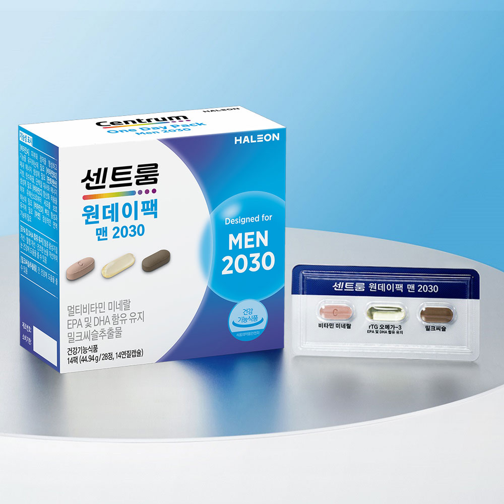 센트룸 원데이팩 맨 <b>2030</b> 14개입, 1개