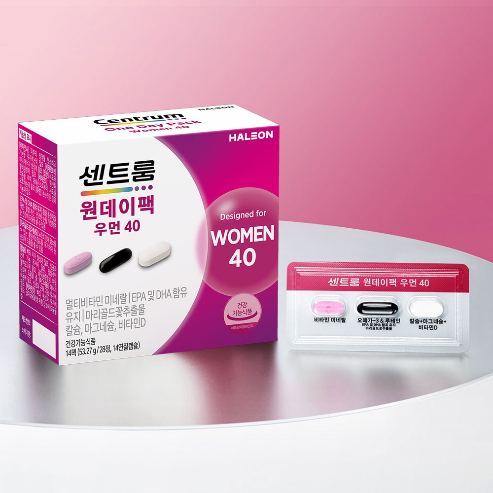 센트룸 원데이팩 우먼 40 14개입, 1개