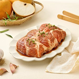 태광갈비 수제 칼집 돼지갈비 맛 배로소 순살 왕구이 3팩 5팩 800g, 5개