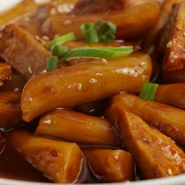 진관상사 사계절 떡볶이 밀키트 짜장맛 (밀떡) 430g 진짜 먹거리