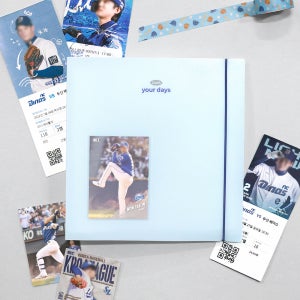 캐치 유어 데이즈 티켓북 포토카드 추억보관 감성 수납앨범 콜렉트북