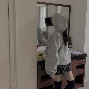 여성 오버핏 후드티 여자 맨투맨 티셔츠