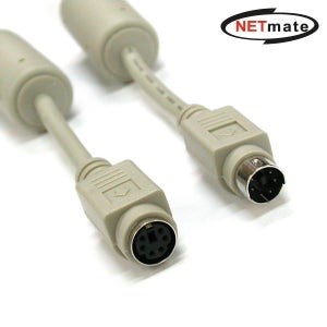 강원전자 넷메이트 PS2 연장(M/F) Cable(노이즈 필터) 30m NMC-PS230F