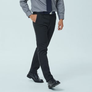 겨울 작업복 단체 근무복 하의 남자 포켓 누빔 방한복 회사 추동 기모 벨트 바지 ​MP-1