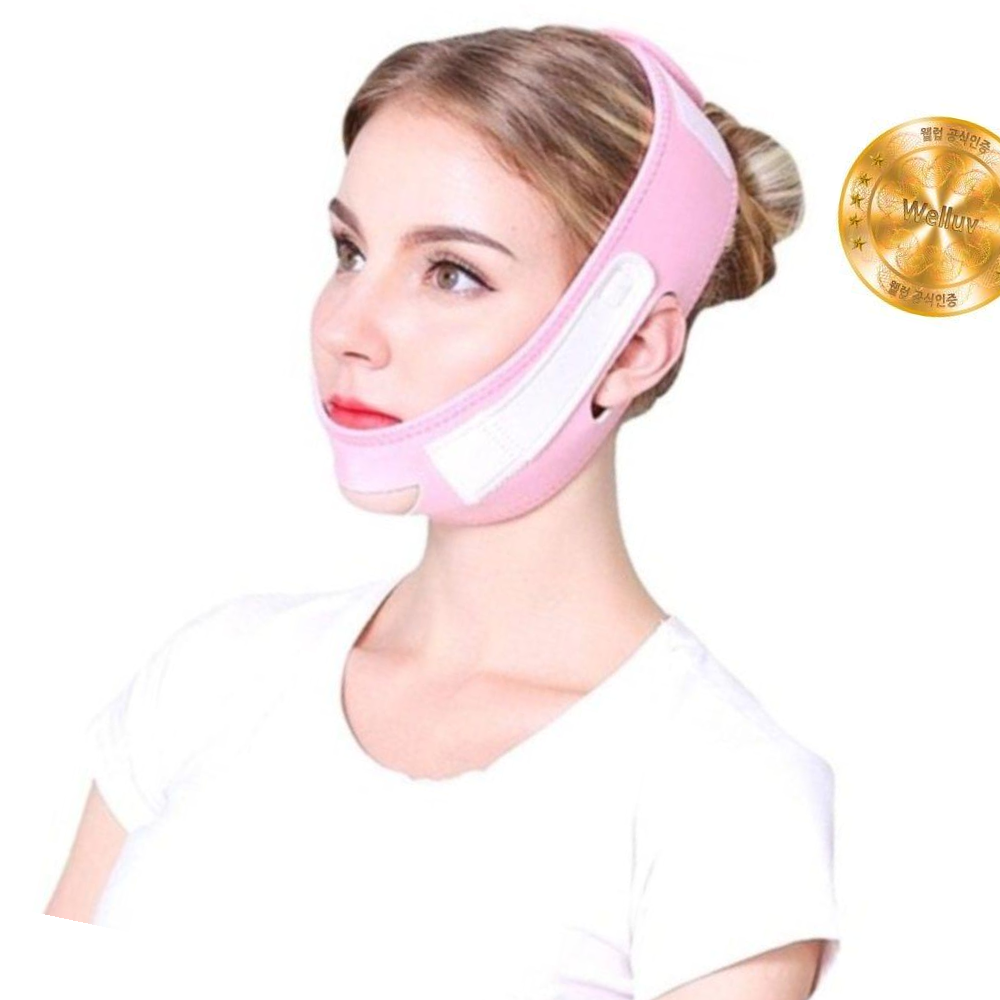 턱살밴드 <b>웰럽</b> 얼굴 리프팅밴드 v 브이라인 땡김이 WL-1113