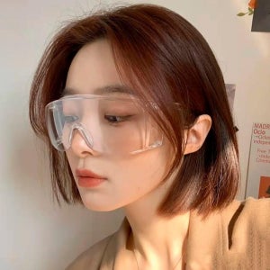 투명 보안경 보호 벌초 방역 서바이벌게임 페이스가드 다용도 고글