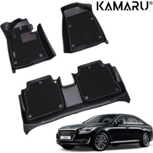 제네시스 EQ900 매트 카마루 6D 듀라 코어 입체매트 1+2열 4륜