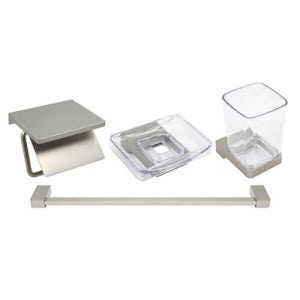 국산 스페이스 4품 SP-2300 sus 서스 비누 컵대 수건 휴지 걸이