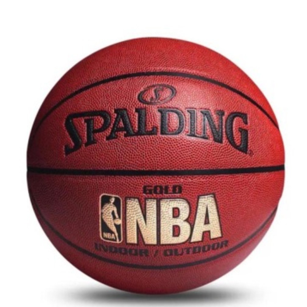 스팔딩 골드 농구 공 생일 606Y 선물 농구공 학생 시리즈 경기 볼 전용 NBA 성인