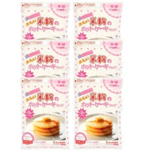 쌀가루 핫케이크 미쿠스 무설탕 인스턴트 120g 6개 일본직구 인기템 간편식 베이킹