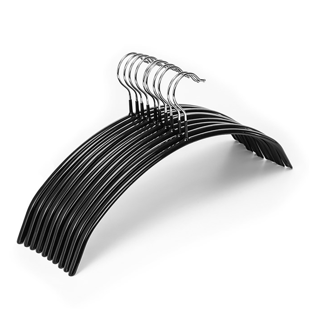 라운드옷걸이 튼튼한 명품 티셔츠옷걸이 화이트, 50개