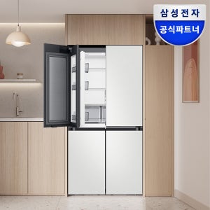 삼성 비스포크 AI 냉장고 4도어 키친핏Max 푸드쇼케이스 RM70F63M2A 코타화이트