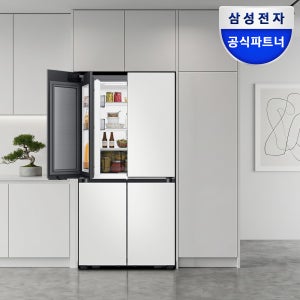 삼성 비스포크 Ai 냉장고 키친핏 Max 4도어 636L RM70F63M2A 푸드쇼케이스