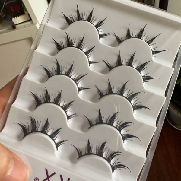 뷰티 퍼포먼스 메이크업 컬링 은색 공연속눈썹 상