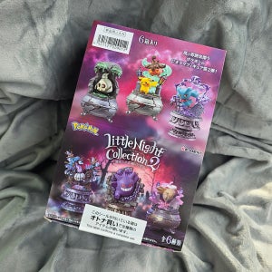 포켓몬 리틀 나이트 세계 테마 컬렉션 미니어처 제2탄 미니 피규어 전 6종 세트