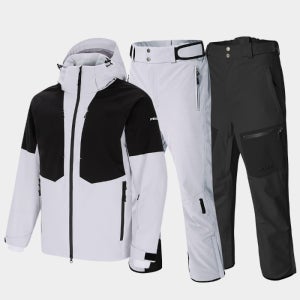 펠리체 스키복 세트 올라운드 보드복 세트 그레이