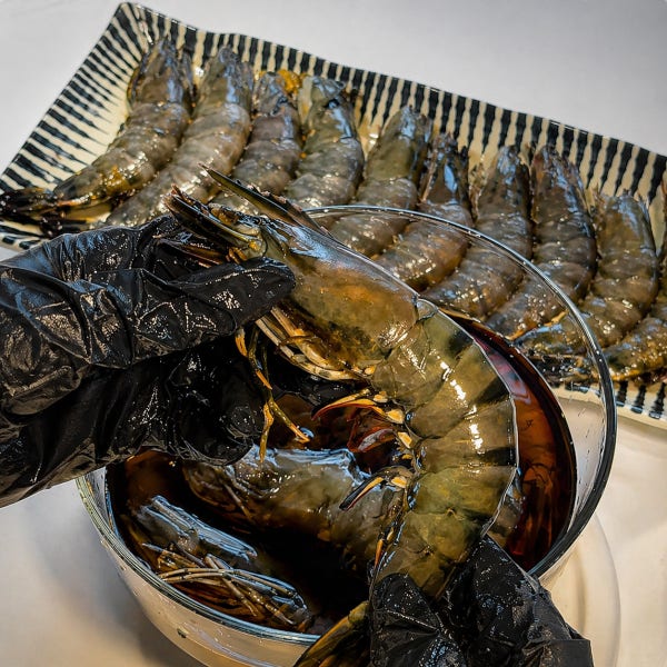 새우장 깐새우장 간장 블랙타이거새우 여수엄마 8미 1.5kg
