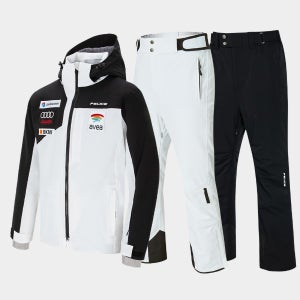 펠리체 스키복 세트 FWSKIJK 307U 보드복 세트 화이트