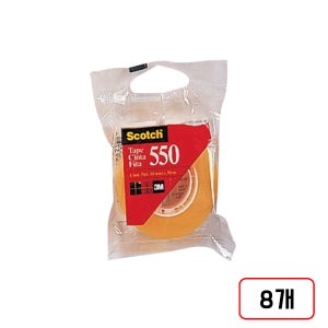3M 스카치다용도테이프리필 550(18mmx20M), 8개
