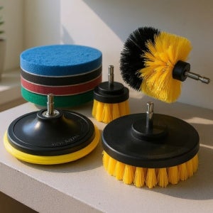 전동 드릴 청소 브러쉬 8종세트 화장실 청소솔