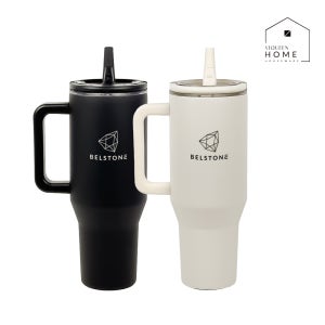 바이퀸 벨스톤 플립 보온 보냉 텀블러 대용량 1200ml