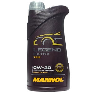 마놀 레전드 엑스트라 7919 0W30 1L 1개 가솔린 디젤 겸용 고성능 (PAO + 에스테르) 100% 합성 엔진오일 MB 229.61 BMW LL-12 FE 벤츠 PSA 포드