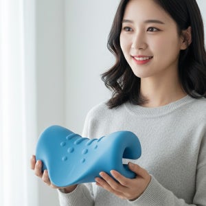 위드웰랩 넥스트레처 목 지압 스트레칭 마사지 기구