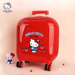 헬로키티 캐리어 귀여운 산리오 캐릭터 18인치 기내용 하드케이스 여행 수하물 가방
