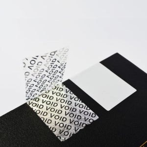 개봉금지 라벨 개봉하면 티나는 봉인씰 잔류형 보이드 실버 10P