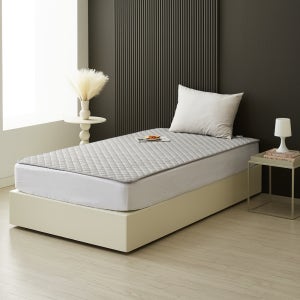 더안 EMF 탄소매트 온열매트 카본 전기매트 전자파없는 전기요 시어서커 슈퍼싱글, 110x200cm, 그레이