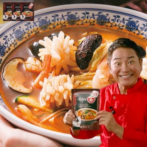 이봉원의 봉짬뽕 봉중화면 3봉 짬뽕탕 3봉 6인분 해물 불맛 오징어 새우 중식 간편식 숙면