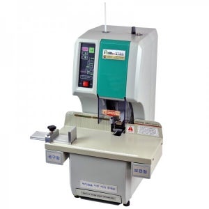 포스트오에이 국산 IQ-200 자동제본천공기 원터치 제본튜브 전자동천공기