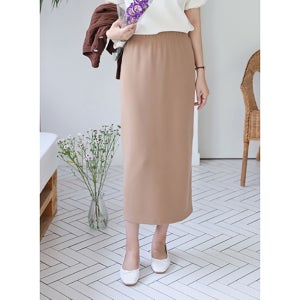349 테사 골지 밴딩 롱 스커트 MDB2505 빅사이즈 여성 예쁜 여자 큰옷 가을 겨울 신상