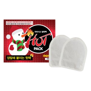 자이시스 붙이는 발 핫팩 (양말) 2입 100개