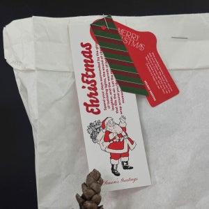 크리스마스 택 산타 선물 박스 포장 성탄절 40매