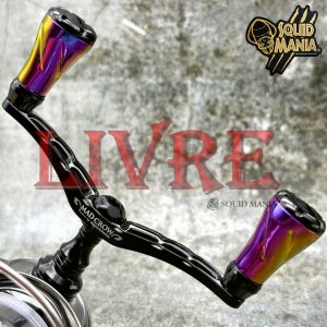 스퀴드매니아 X 리브레 더블 핸들 매드크로우 윙98 올블랙 포르테 노브 오로라 골드 튜닝