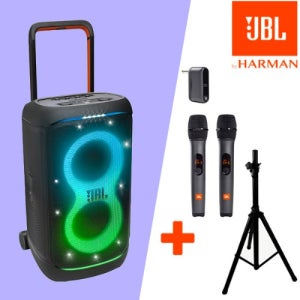 JBL PARTYBOX 520 블루투스 AS3 무선마이크 스피커스탠드 세트