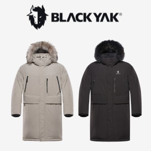 블랙야크 남성 겨울 가볍고 따뜻한 롱 구스패딩 M윈터 디퍼 롱 다운자켓 1BYPAW3014