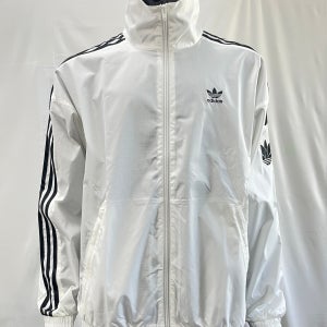 JI7535 아디다스 긴팔풀집업 트레포일 삼선 바람막이 트랙탑 재킷 KRPO F74 DDD