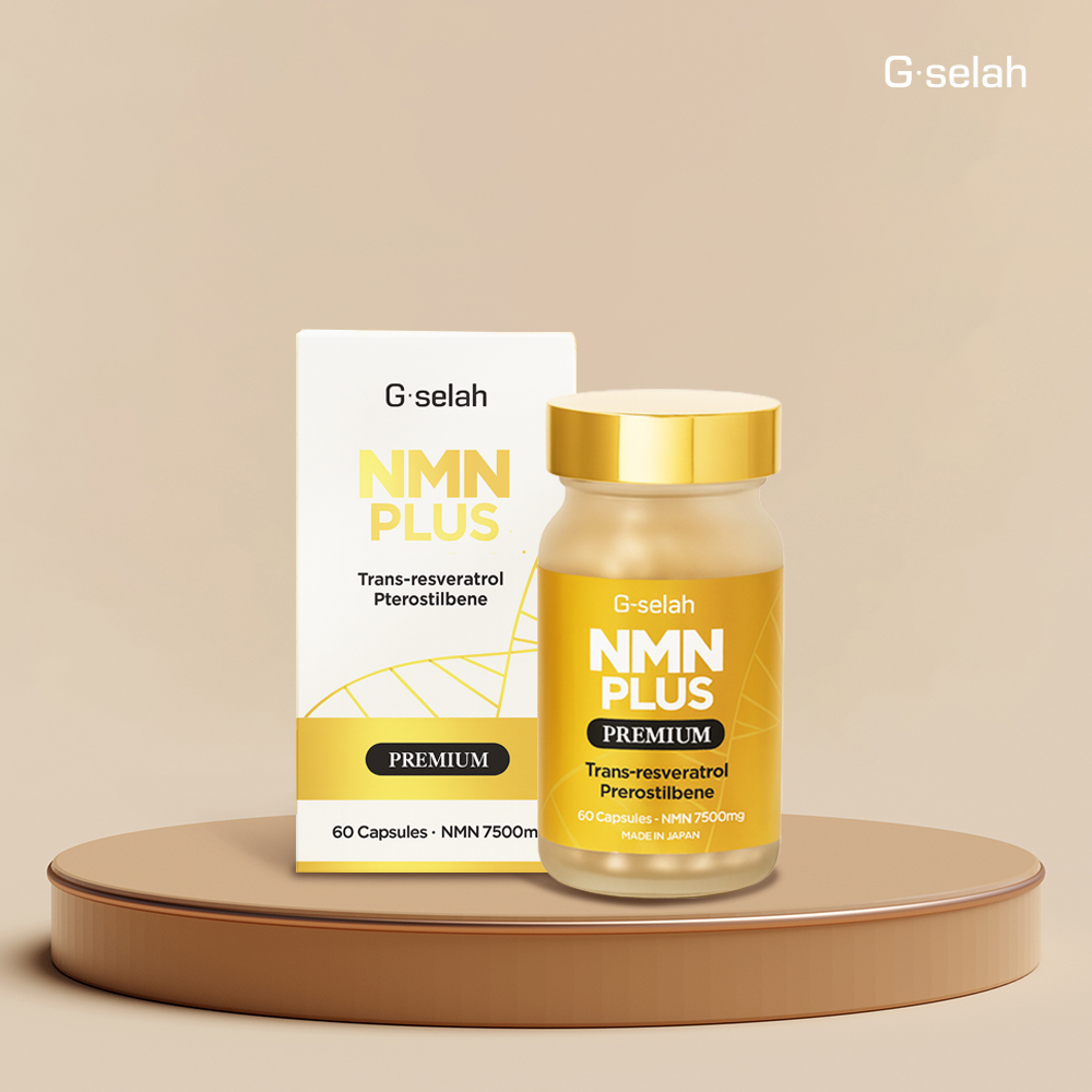지셀라 일본 NMN 7500 PLUS 엔엠엔 트랜스<b>레스베라트롤</b> 프테로스틸벤 60캡슐 1병