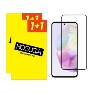 지문인식 투명 방탄 강화유리 액정보호 필름 갤럭시A56 퀀텀6, 2매입