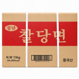 풍년식품 찰당면 13kg 업소용 식당용 대용량