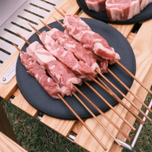 [심양] 캠핑SET 심양양꼬치 400g 2팩 (냉동,대나무꼬치)