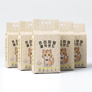 기호성 좋은 고양이두부모래 10L 5개 50L