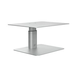 그리핑 메탈 높이조절 모니터 받침대 선반 하이데스크 290mm, 실버