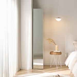 [기본형] 메르 틈새 수납장 E0 옷 세로 폭좁은 슬림 다용도 300 (거울/수납형), 5단, 연그레이