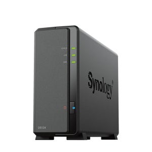 시놀로지 NAS 1BAY NAS외장 스토리지 웹하드 백업서버 클라우드 DS124