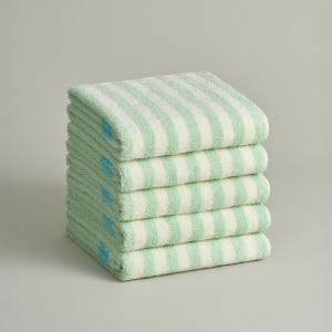 [더 그란/에디션] 페이스 타월 5P - 포레스트그린ST